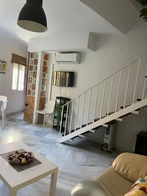 Zona de estar de Duplex with terrace Santa Rufina