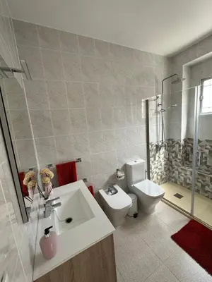 Un baño de Casa Villanueva de Córdoba