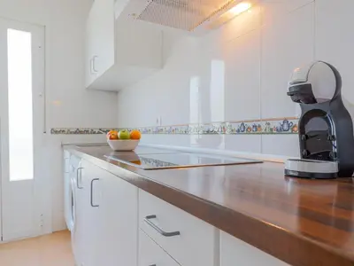 Una cocina o zona de cocina en Alcalá del rio! bajo B