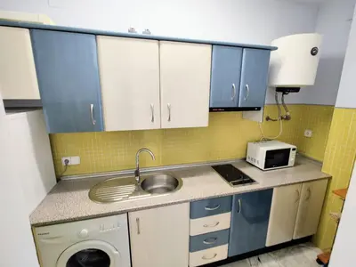 Una cocina o zona de cocina en Apartamento para dos en San Bernardo