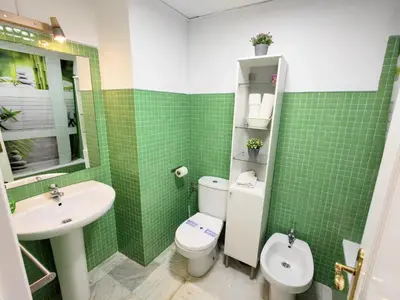 Un baño de Apartamento para dos en San Bernardo