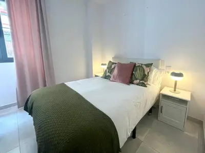 Cama o camas de una habitación en Eva Recommends Soho Alameda