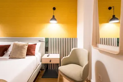 Cama o camas de una habitación en atLumbreras16