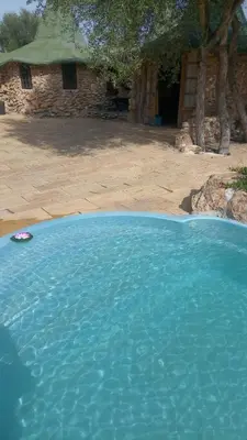 Piscina en o cerca de casa hobbit Puente Genil