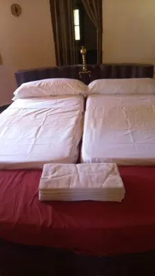 Cama o camas de una habitación en casa hobbit Puente Genil