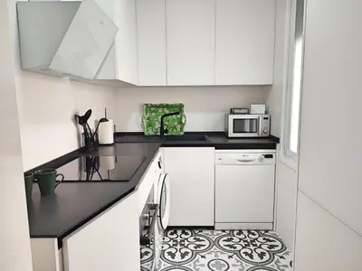 Una cocina o zona de cocina en Eduardo Lucena 5, Casco Histórico