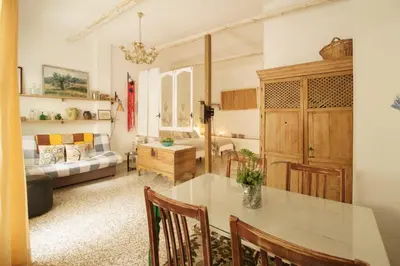 Una cocina o zona de cocina en APARTAMENTO CAMINO MOZARABE