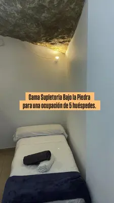 Cama o camas de una habitación en Casa del Mar a la Sierra