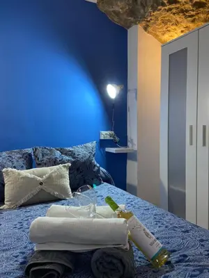 Cama o camas de una habitación en Casa del Mar a la Sierra