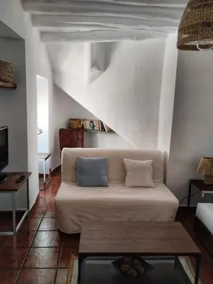 Zona de estar de Casa Saucejo