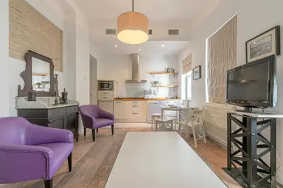 Una cocina o zona de cocina en One&Lux Alameda de Hércules