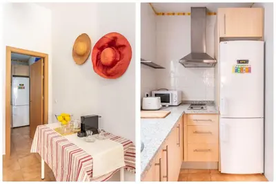Una cocina o zona de cocina en Pop Art, Great location, San Luis