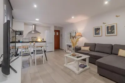 Zona de estar de El Refugio de La Corredera & Parking Incluido