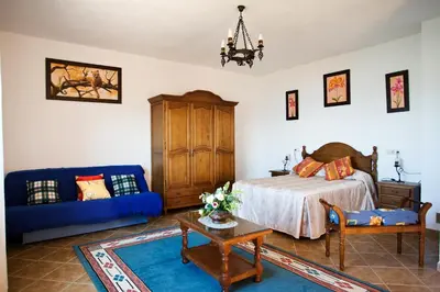 Cama o camas de una habitación en LA VESANILLA