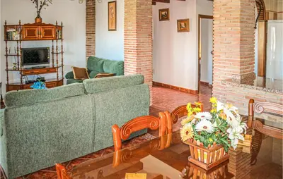 Zona de estar de Gorgeous Home In Alora-El Chorro