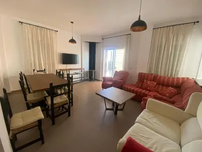 Zona de estar de Casa Rural Cascadas del Hueznar