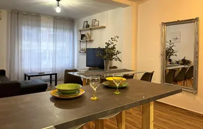 Zona de estar de Apartamento Córdoba Palace