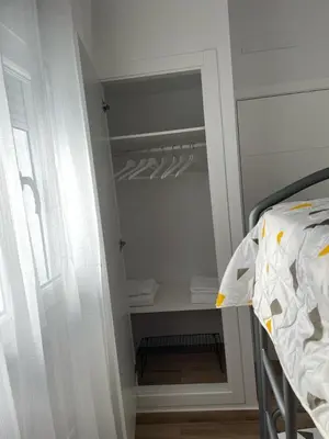 Cama o camas de una habitación en Ático Laan en Setenil de las Bodegas
