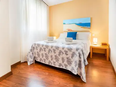 Cama o camas de una habitación en San Felipe Sevilla Urban Apartment