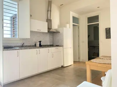 Una cocina o zona de cocina en Hispalis Santa Catalina