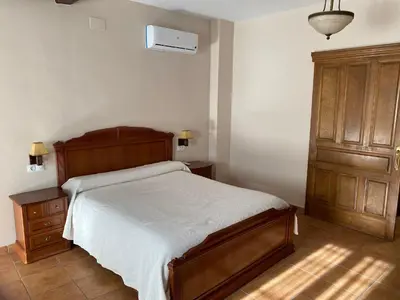 Cama o camas de una habitación en VILLA ZAMORA