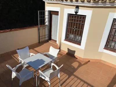 Un balcón o terraza de VILLA ZAMORA