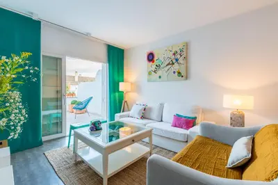 Zona de estar de Veoapartment Ponce León