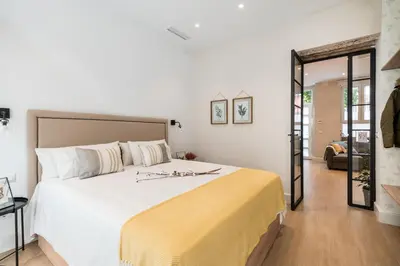 Cama o camas de una habitación en BeHouse Arroyo A