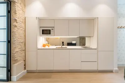 Una cocina o zona de cocina en BeHouse Arroyo A
