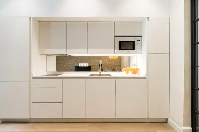 Una cocina o zona de cocina en BeHouse Arroyo B