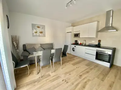 Una cocina o zona de cocina en Ático CARMEN