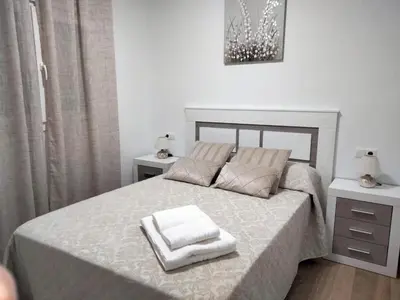 Cama o camas de una habitación en Ático CARMEN