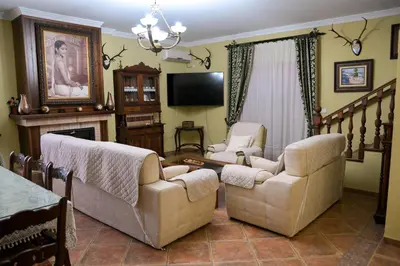 Zona de estar de Casa Rural LA ENCINA