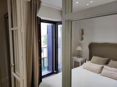 Cama o camas de una habitación en Apartamento Premium en el Centro de Sevilla