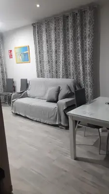 Zona de estar de Apartamentos Maquinista