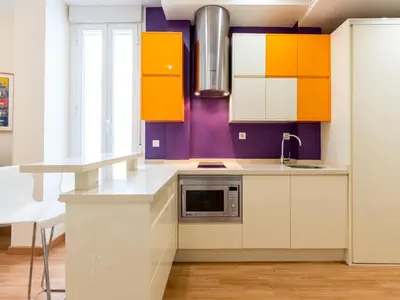 Una cocina o zona de cocina en Holi-Rent Goya