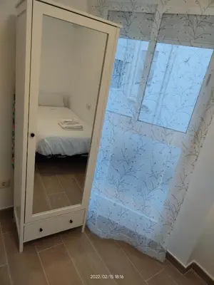Cama o camas de una habitación en MiRa Los Patios