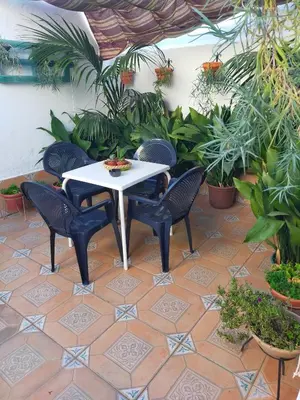 Jardín al aire libre en Alojamiento Rural Los Barrosos
