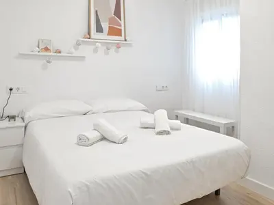 Cama o camas de una habitación en Apartamento La Pastora
