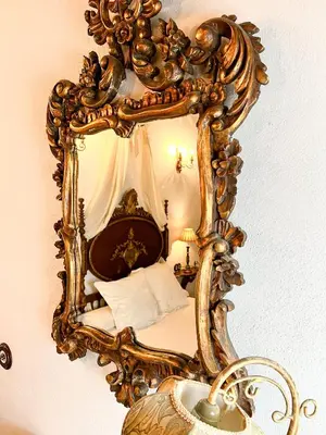 Cama o camas de una habitación en Hostal Servilia