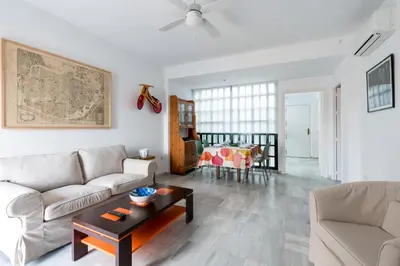 Zona de estar de Veoapartment San Marcos