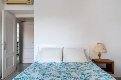 Cama o camas de una habitación en Veoapartment San Marcos