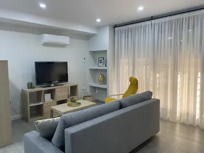 Una televisión o centro de entretenimiento en Loft céntrico 2 Córdoba