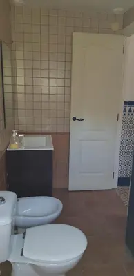 Un baño de Casa Rural Santa Clara