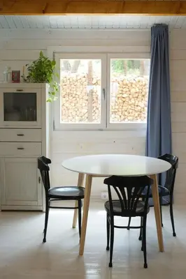 Plano de Hermoso Bungalow de madera