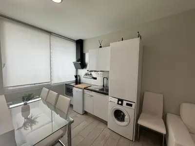 Una cocina o zona de cocina en Garden City lofts