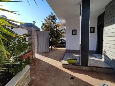 Jardín al aire libre en Villa Campoamor