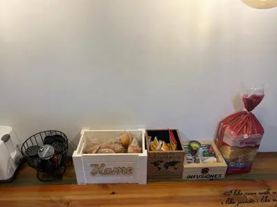 Comida en o cerca de este apartamento