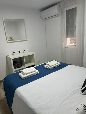 Cama o camas de una habitación en La Vida es Bella Córdoba