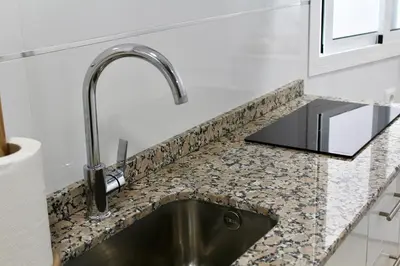 Una cocina o zona de cocina en WISH SUITE BASILICA